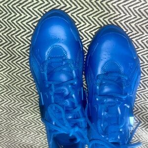 Cardi B Reebok Blue Sneakers